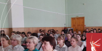 Фестиваль профессий, организованном ОГКУ "ЦЗН Ивановской области "Лухский" - Медицинский колледж