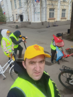 Велопробег в рамках федеральной акции "Велоэкспедиция Победы"