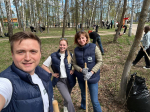 Общественники приняли участие в общегородском субботнике
