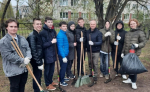 Дождь субботникам не помеха!