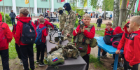 Представители ивановского спецназа Росгвардии приняли  участие в проведении Всероссийской ярмарки вакансий "Работа России. Время возможностей" - Росгвардия