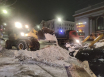 Почти 200 тонн противогололедных материалов применено за сутки.