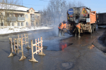 В Иванове ремонтируют дороги при помощи литой асфальтобетонной смеси