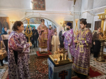 21.03.2026 г. Епископ Иоанн совершил Божественную литургию в храме святителя Николая села Григорьево, изображение №1