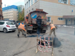 Ямочный ремонт будет идти на улицах Бубнова, Красных Зорь и 1-й Балинской.